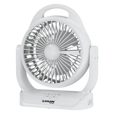 VENTILADOR 6" RECARG C/LAMP 5w RUN: