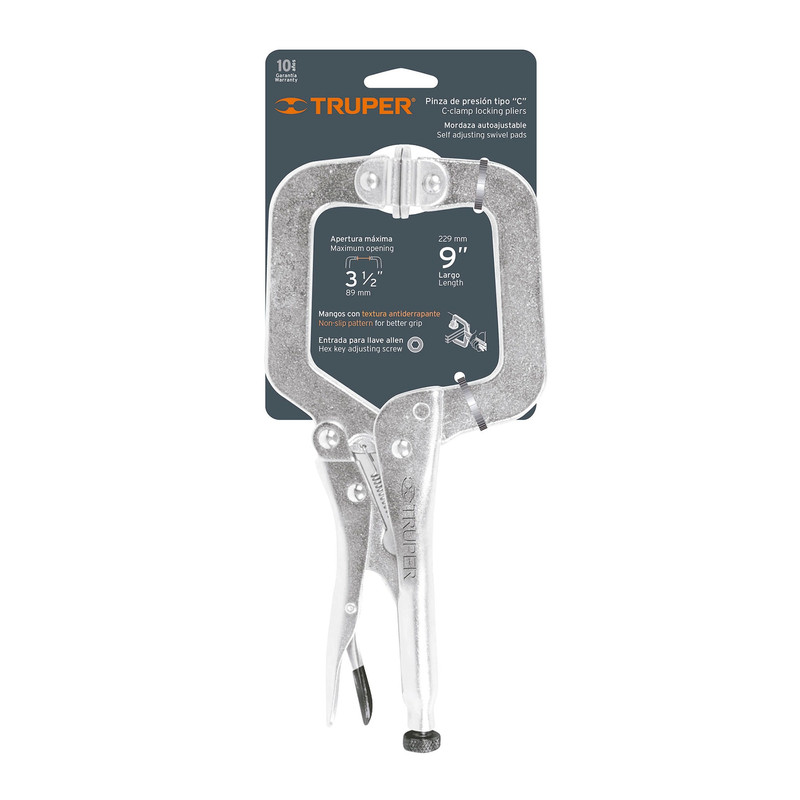 ALICATE PRES. TRUPER  9" TIPO C: