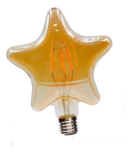 [033720] BOMBI VINTAGE LED AMBAR ESTRELL 6W