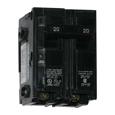 [034311] BREAKER EMP 2x 20 SIEMENS: