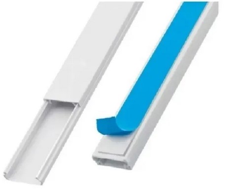 [038154] CANALETA PLASTICA ADHESIVA 30x13x2mts: