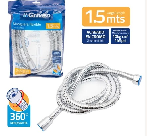 [023702] CANILLA GRIVEN 1.50mt FLEXIBLE 