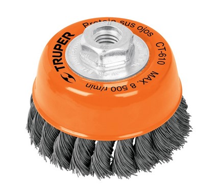 [T11541] CEPILLO ESMER TRUPER COPA 5" TRENZAD: