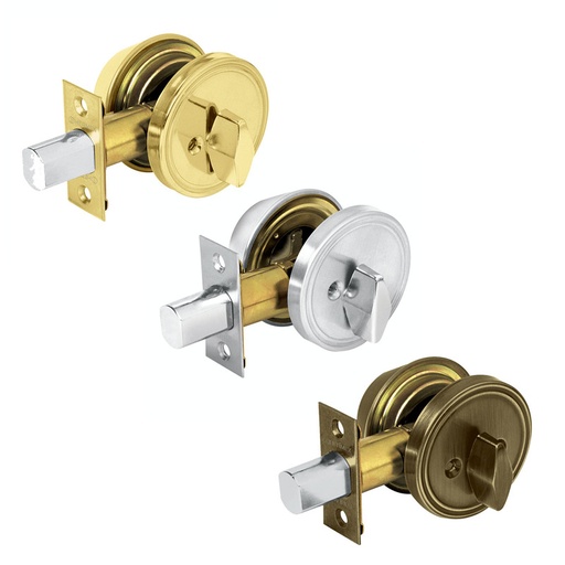 [T43601] CERROJO HERMEX LLAVE-MARIPOSA CROM: