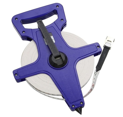 [009553] CINTA MET. FIBRA  50mts TOPOGRAFO: