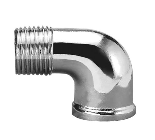 [F05CC05] CODO CROMADO CACHIMBO FP 1/2":