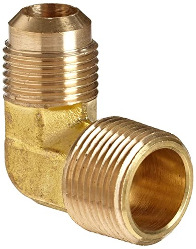 [991680] CODO FLARE 1/4" x MACHO NPT 1/8" (49-F):