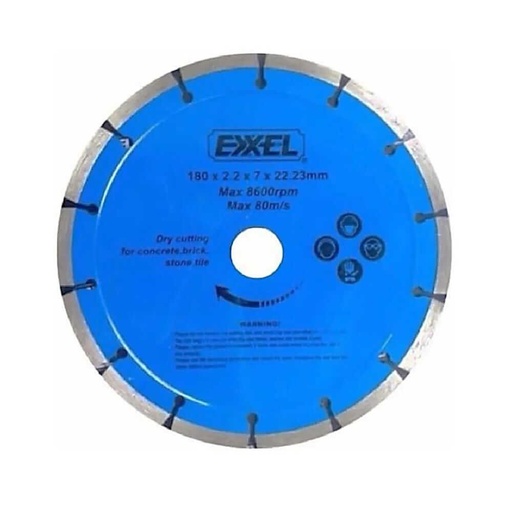 [064001] DISCO DIAM 4.5" EXXEL SEGMENTADO: