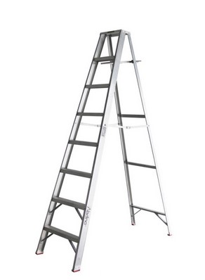 [009308] ESCALERA TIJERA ALUMINIO 8T STANDARD
