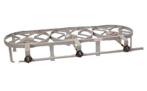 [125004] FOGON DE 3 QUEMADORES 100 CAVEGAS: