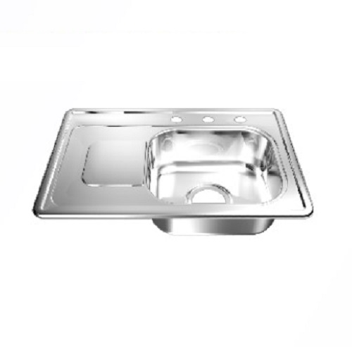 [024105-3] FREGAD A/INOX 60x40 PONCH/DER EMP 3H: