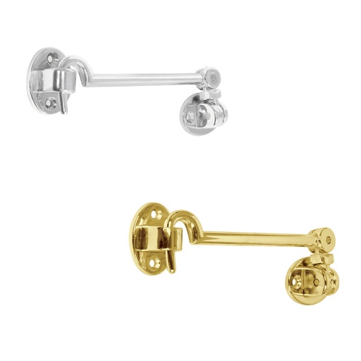 [T43645] GANCHO PARA PUERTA HERMEX DORADO: