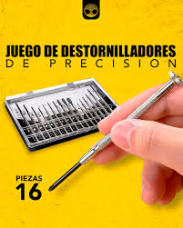 [004302] JUEGO DEST PRECISION 16 PIEZAS: