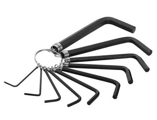 [010501] LLAVE ALLEN ECON (10 PZAS) 1/16"a 3/8: