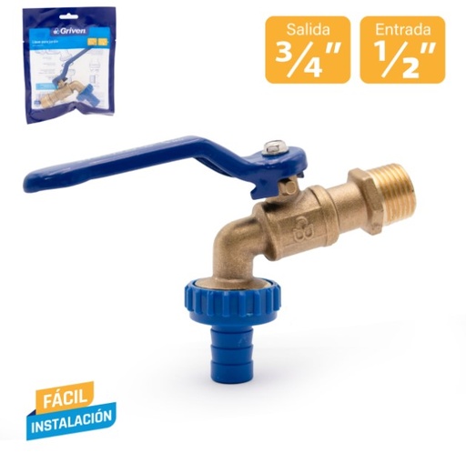 [020440] LLAVE MANG P/RAPIDO BRONCE GRIVEN:
