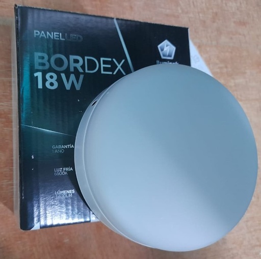 [143110] PANEL LED BORDEX SUP. REDO 18W 6000K: