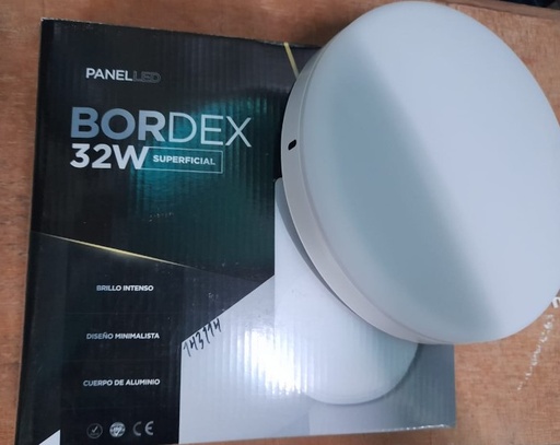 [143114] PANEL LED BORDEX SUP. REDO 32W 6000K: