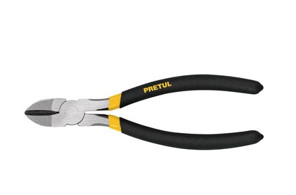 [T22637] PINZA CORTE DIAG. PRETUL 7":