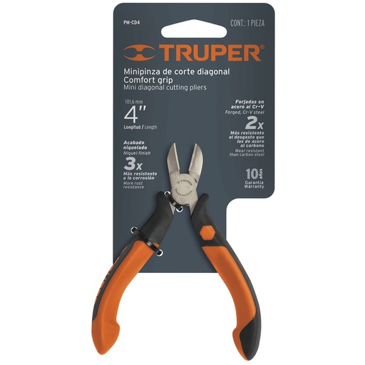 [T17367] PINZA PEQ. TRUPER CORTE DIAGONAL: