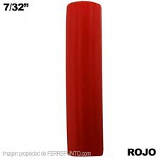 [123121] RAMPLUG PLAS ROJO x UNIDAD (7/32");+