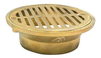 [127895] REJILLON 4" BRONCE ABIERTA: