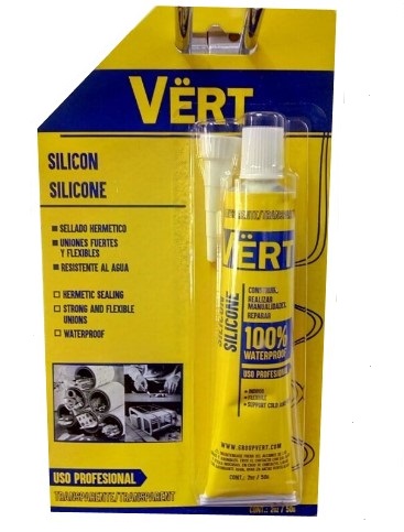 [113160] SILICON NEGRO ALTA TEMP 50gramos FERCO: