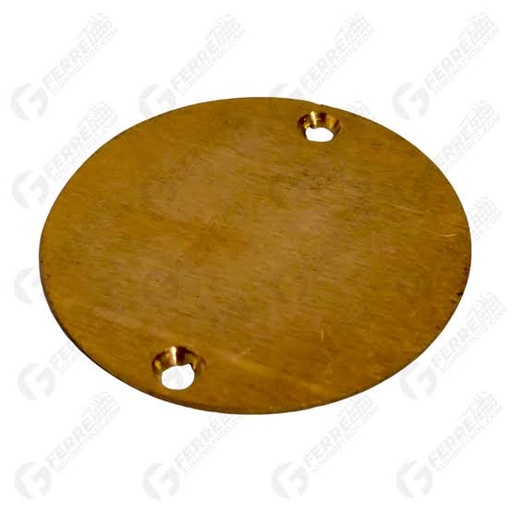 [127851] TAPA REJILLA 2" BRONCE CIEGA: