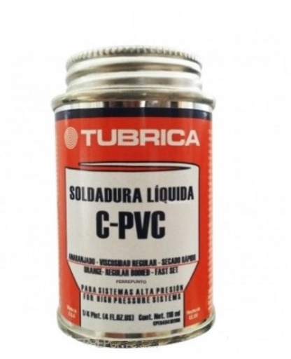 [110342] 1/32 PEGA CPVC NARANJA TUBRICA: