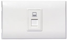[137117] TOMA P/RJ45 EMP IGOTO "B"A BLANCO: