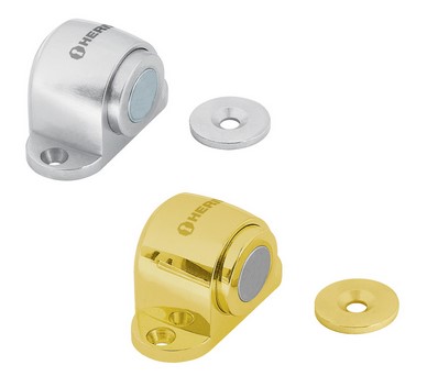 [T43782] TOPE PUERTA HERMEX MAGNETICO CROMADO: