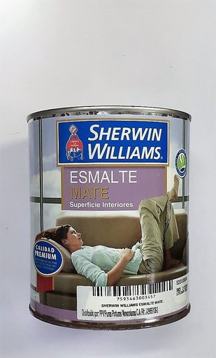 [252310004] 1/4 ESM. SHERWIN W. BLANCO MATE: