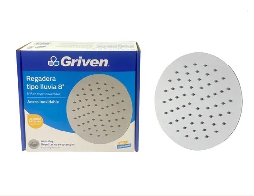 [023920] REGAD REDONDA SATINADA 8" GRIVEN