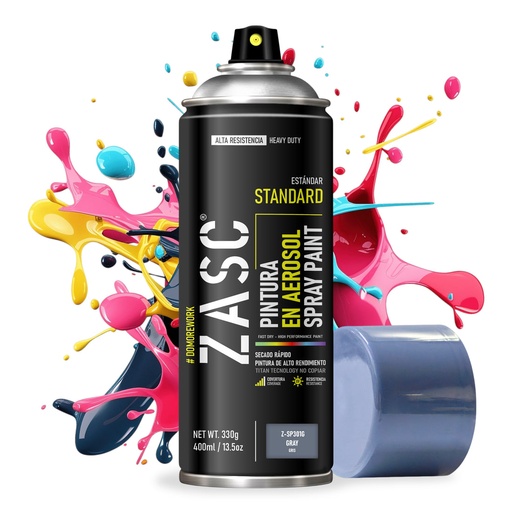 [109806] SPRAY ZASC PLATEADO 400ml