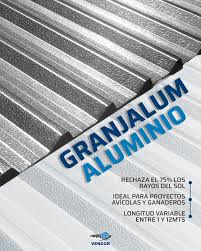 [070718] LAM. ALUMINIO GRANJALUM 0.3mm X 6mtrs