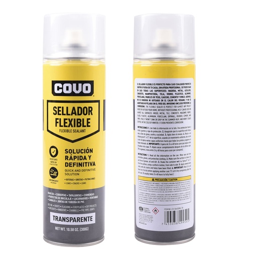 [113041] SELLADOR FLEXIBLE TRANSP 300gr COVO: