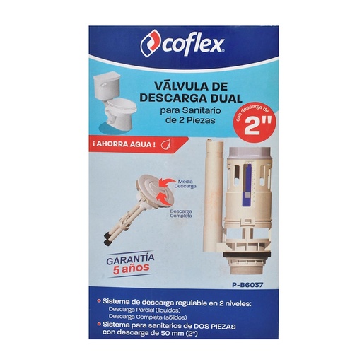 [023803] DESAG WC 02 PIEZAS 3" COFLEX