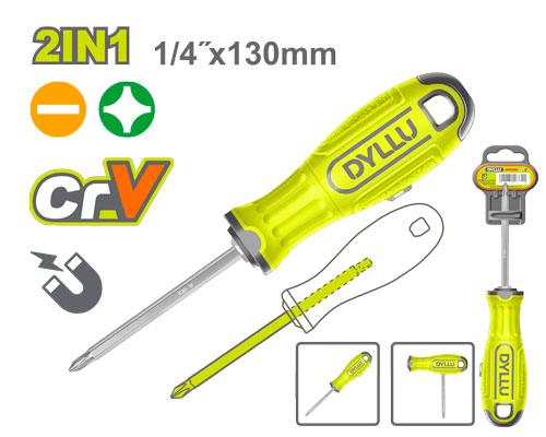 [132113] DESTORNILLADOR DOBLE FUNCION DYLLU: