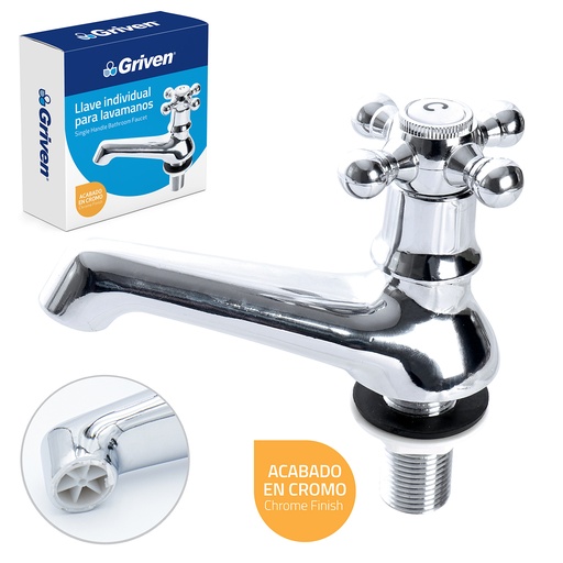 [020762] LLAVE LAV MONOMANDO METAL GRIVEN.: