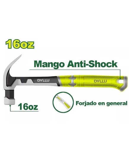 [010783] MARTILLO 16 onzas DYLLU: