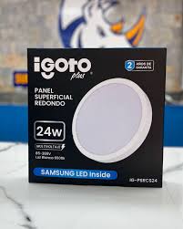 [142207] PANEL LED SUP REDONDA 24W 2en1 IGOTO: