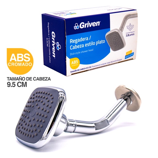 [023900] REGAD PLAS CROM 9.5 Cms C/TUBO GRIVEN: