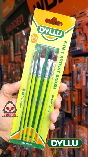 [018001] SET DE PINCELES 05 UNIDADES DYLLU: