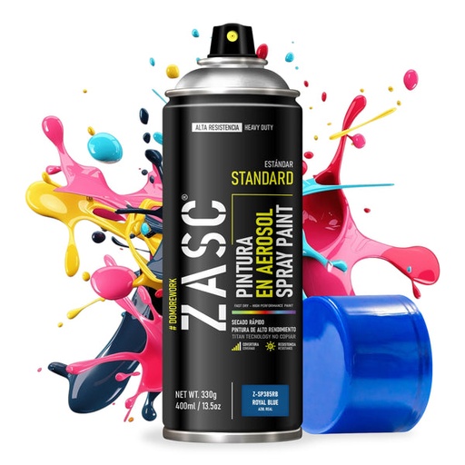 [109810] SPRAY ZASC AZUL MEDIO 400ml:
