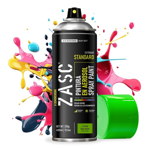 [109813] SPRAY ZASC VERDE CLARO 400ml: