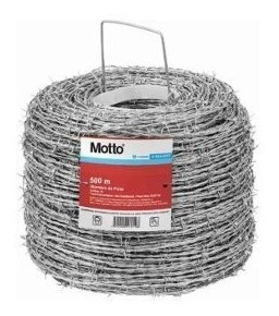 [124535] ALAMBRE DE PUAS MOTTO 400mt CAL 16,5